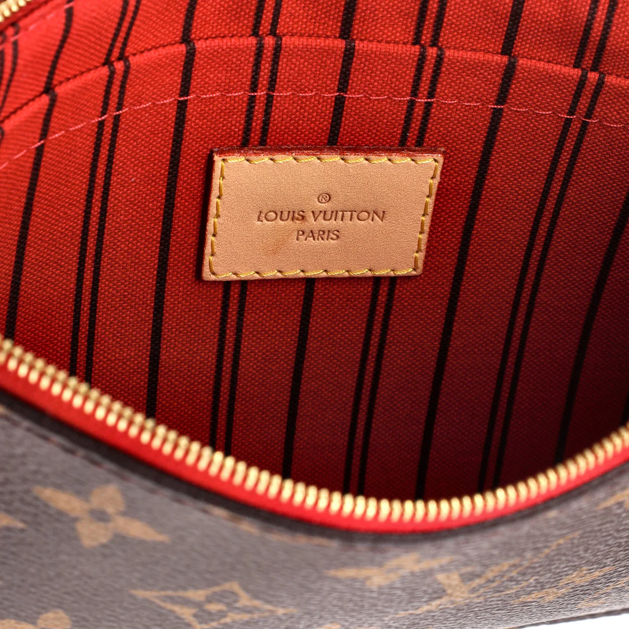 Neverfull Pochette Monogram Canvas Large - Deep Luxury