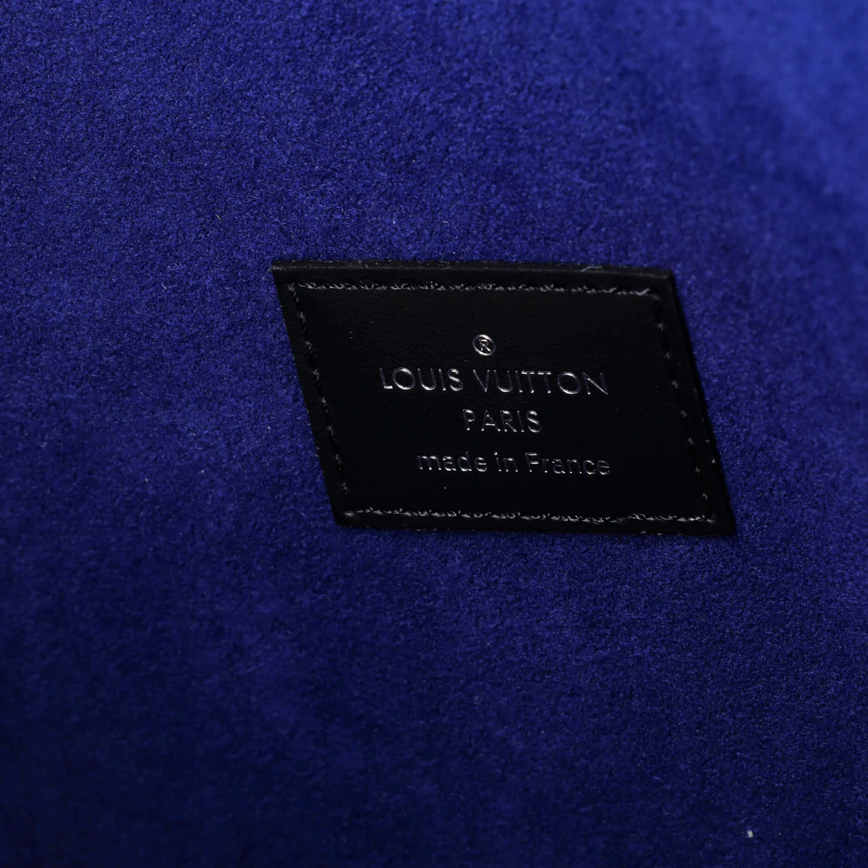 Pochette Alpha Triple Limited Edition Interlinked Logo Damier Graphite - Deep Luxury