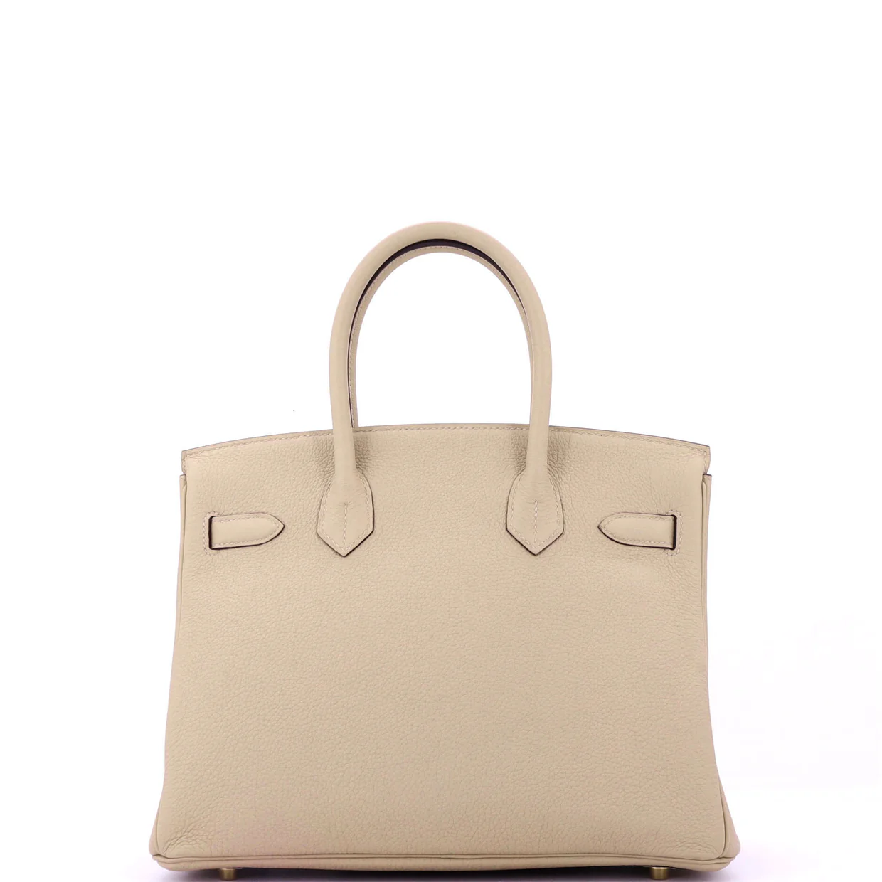 Birkin Handbag Light Togo with Gold Hardware 30 - Deep Luxury