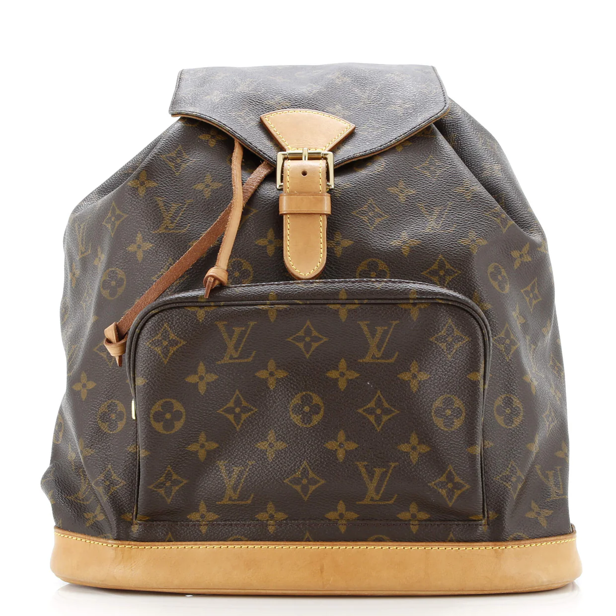 Vintage Montsouris Backpack Monogram Canvas GM - Deep Luxury