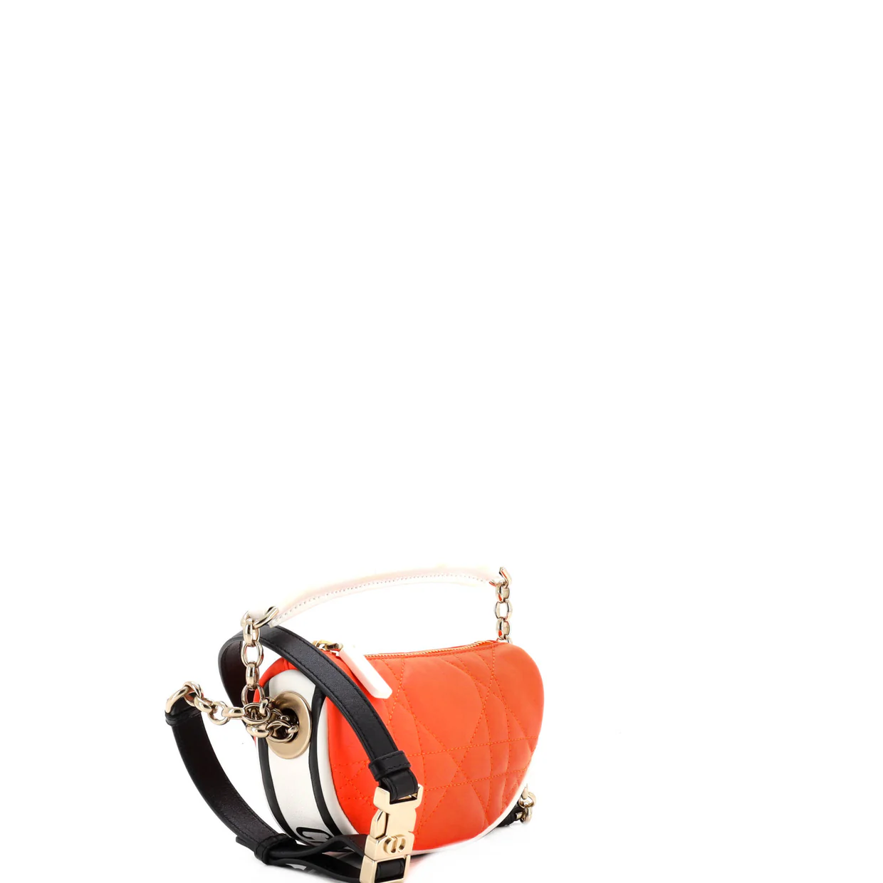 Vibe Hobo Cannage Quilt Lambskin Mini - Deep Luxury