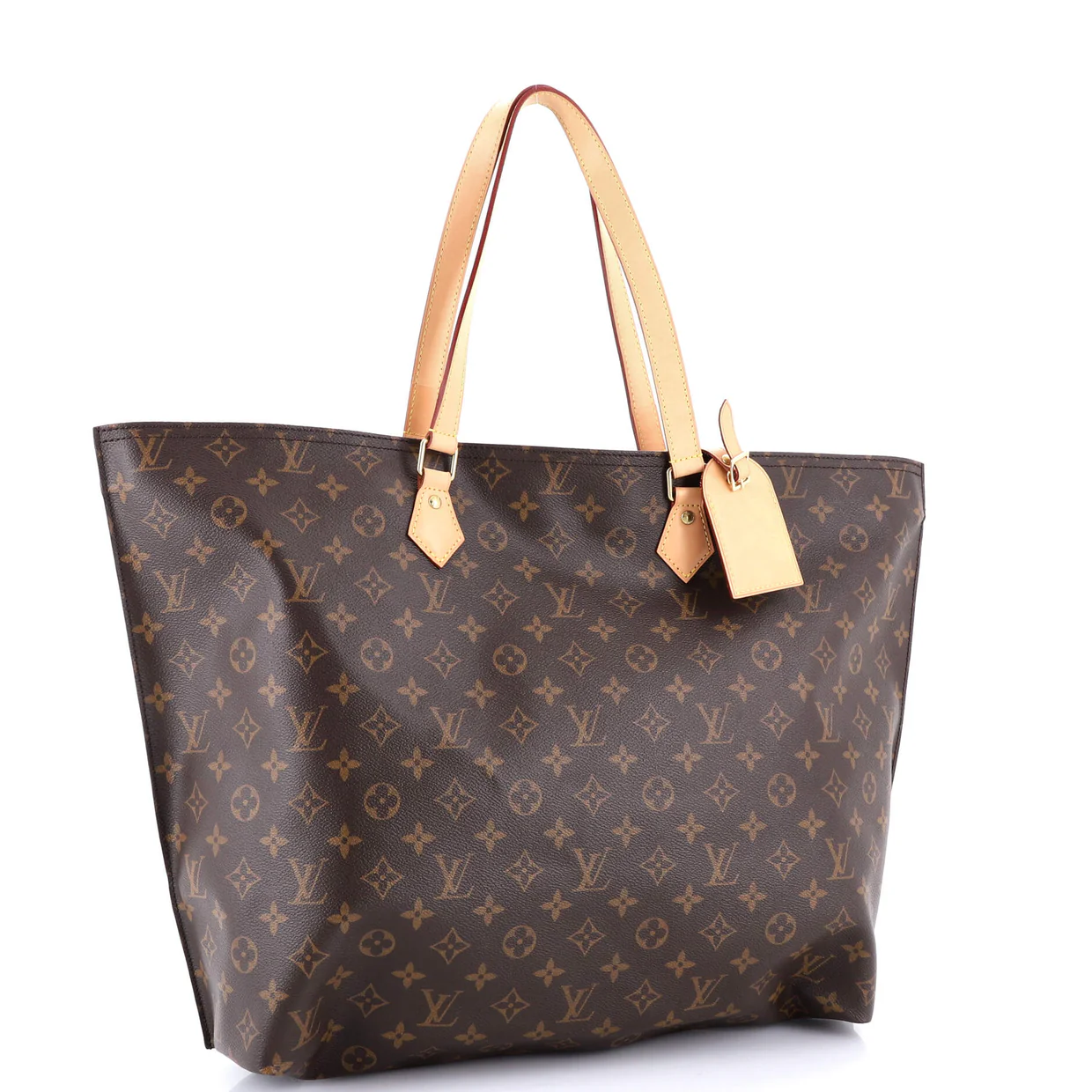 All In Handbag Monogram Canvas MM - Deep Luxury