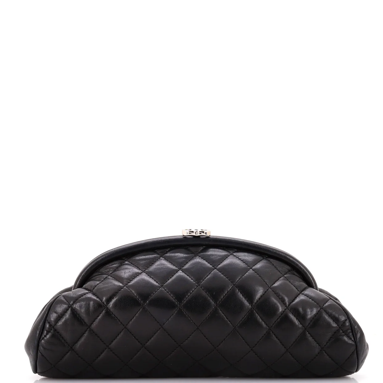Timeless Clutch Quilted Lambskin - Deep Luxury