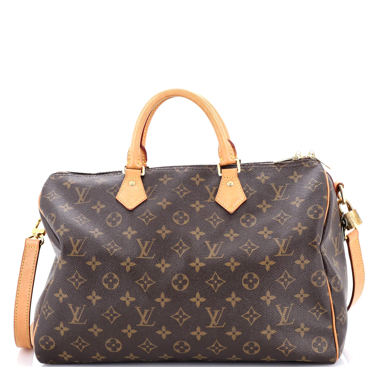Speedy Bandouliere Bag Monogram Canvas 35 - Deep Luxury