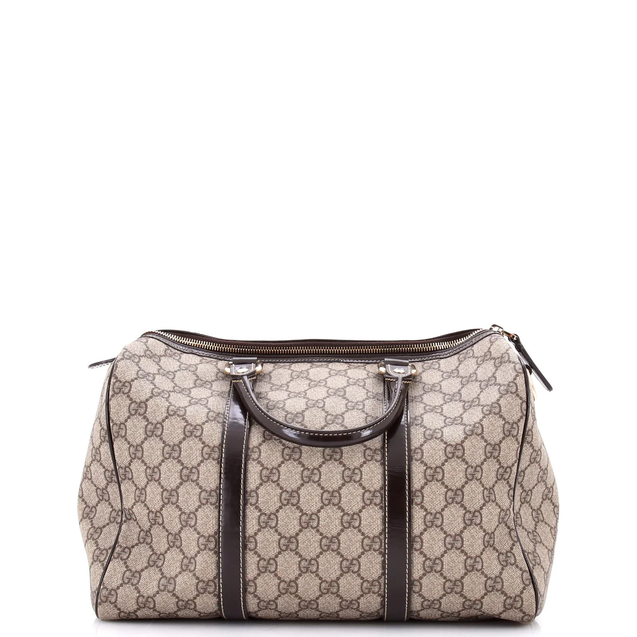 Joy Boston Bag GG Coated Canvas Medium - Deep Luxury