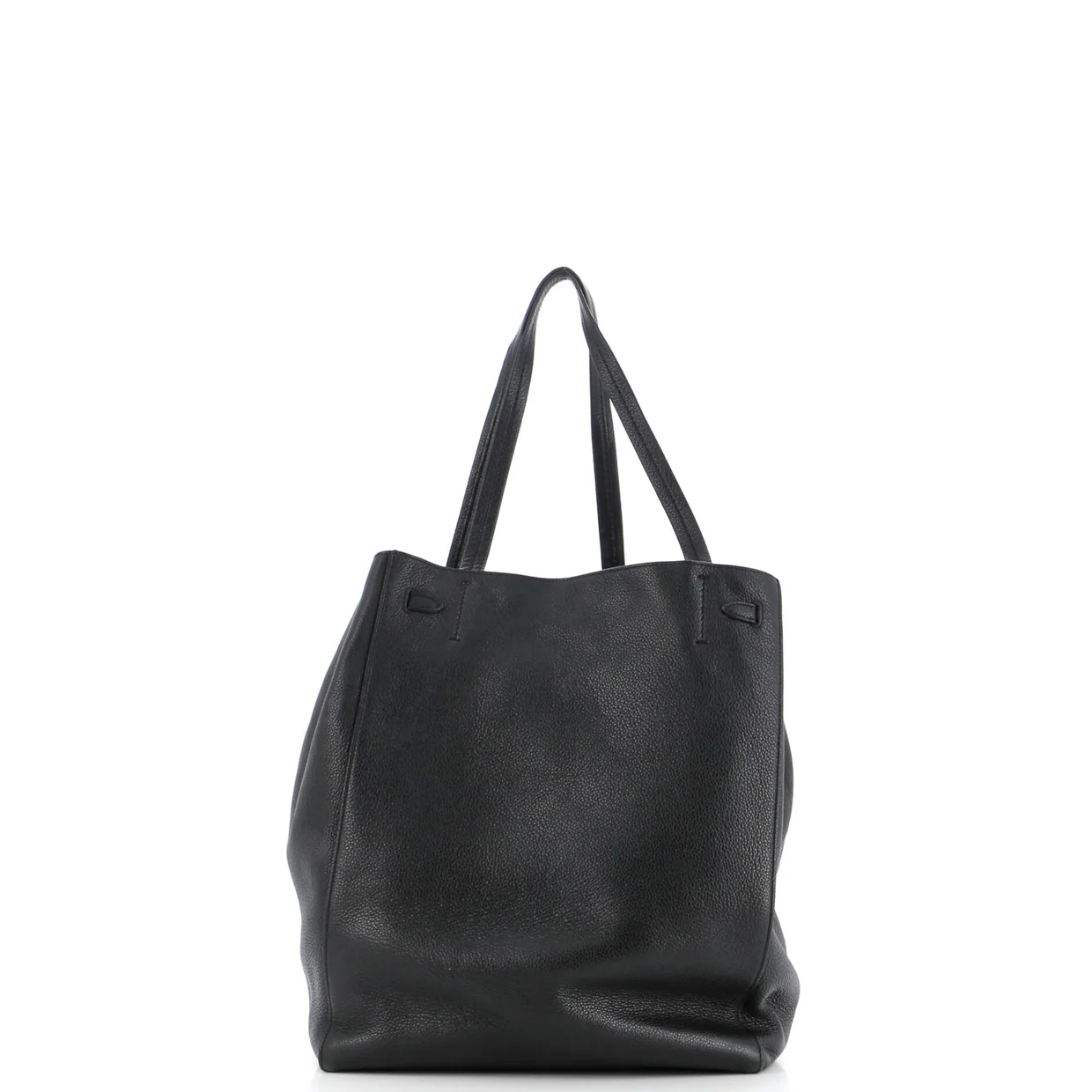 Phantom Tie Cabas Tote Leather Medium - Deep Luxury