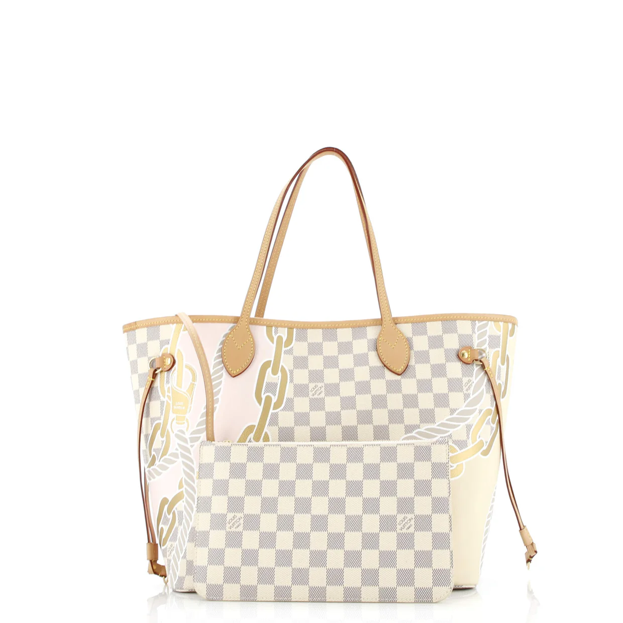 Neverfull NM Tote Limited Edition Nautical Damier MM - Deep Luxury