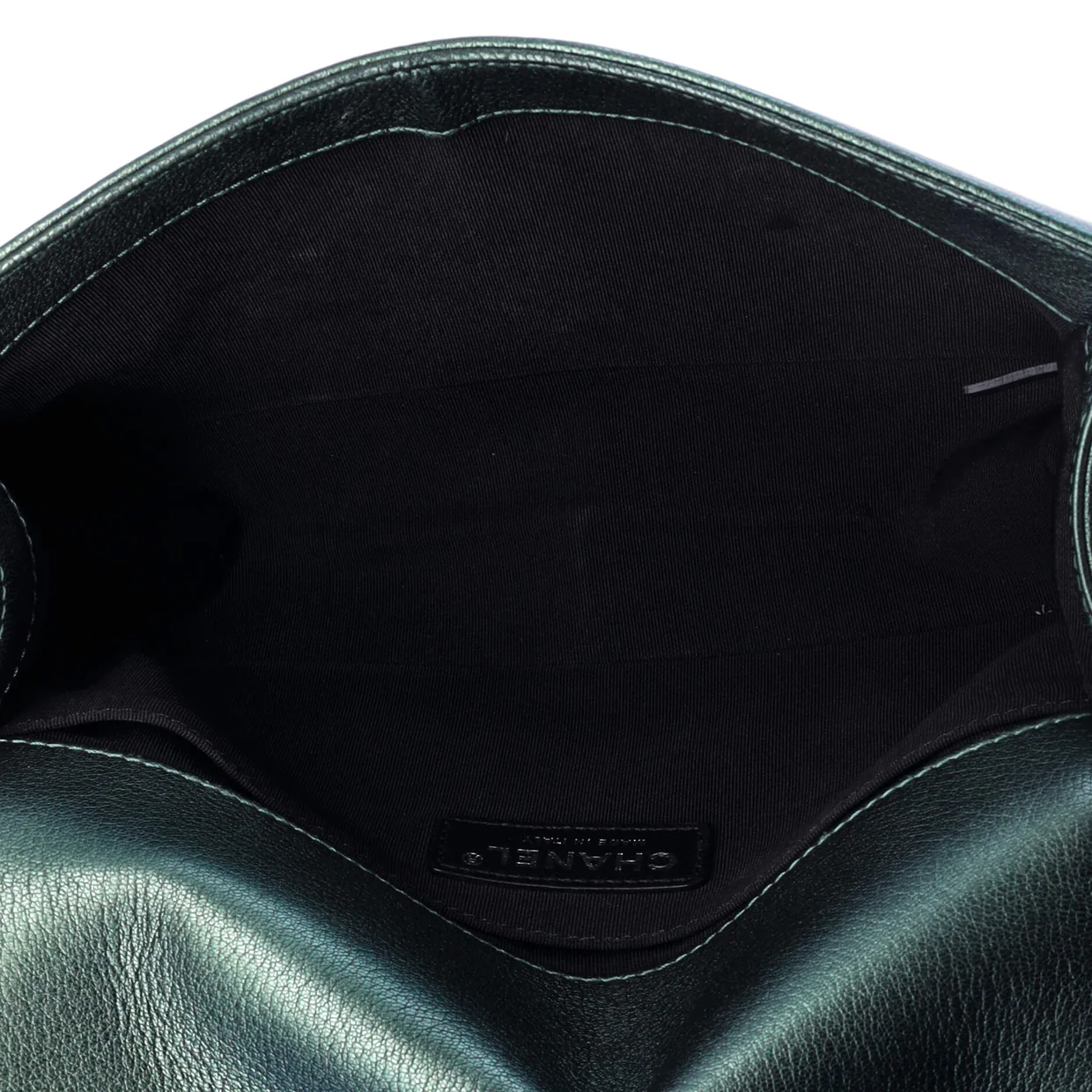 Boy Flap Bag Quilted Iridescent Goatskin Old Medium - Deep Luxury