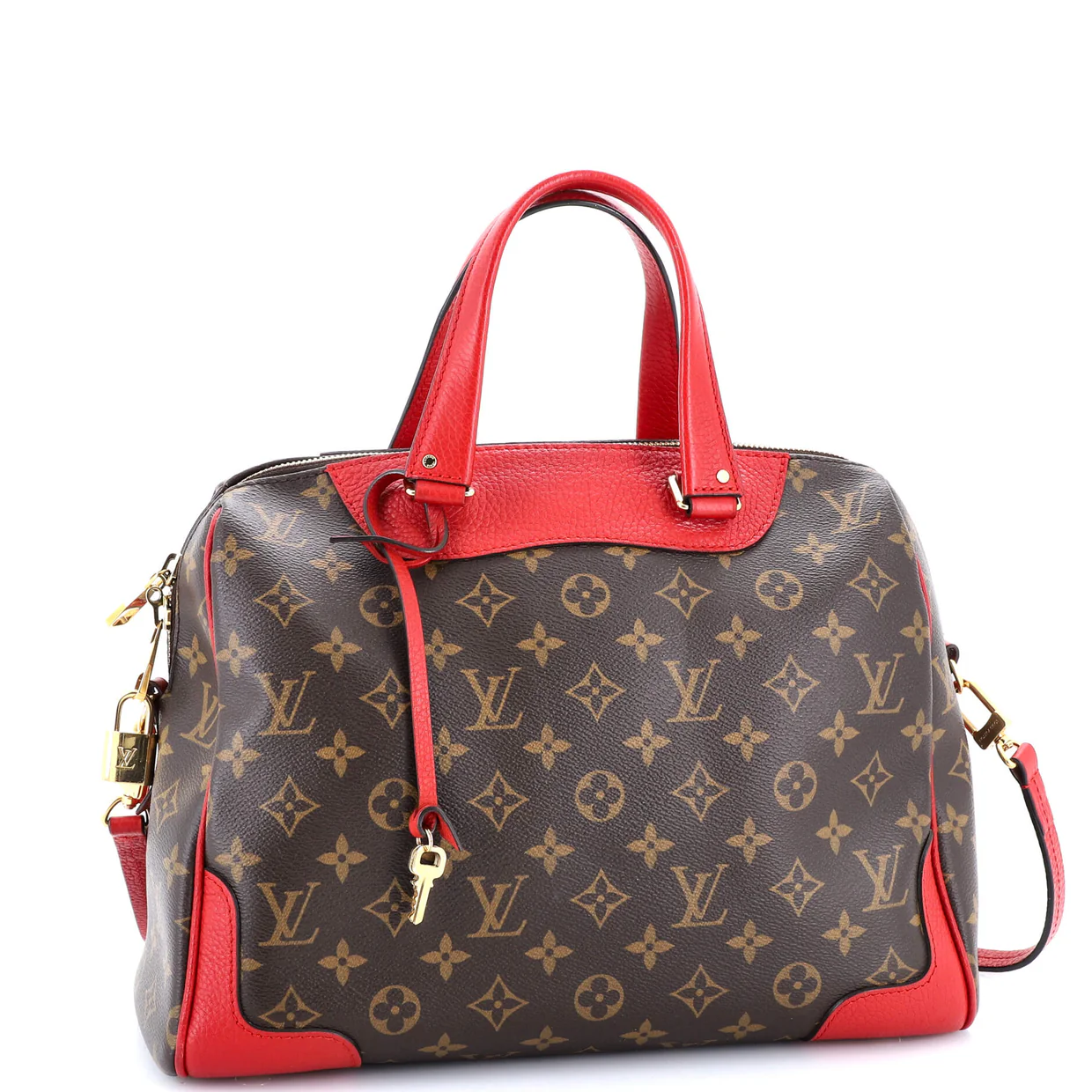 Retiro NM Handbag Monogram Canvas and Leather - Deep Luxury