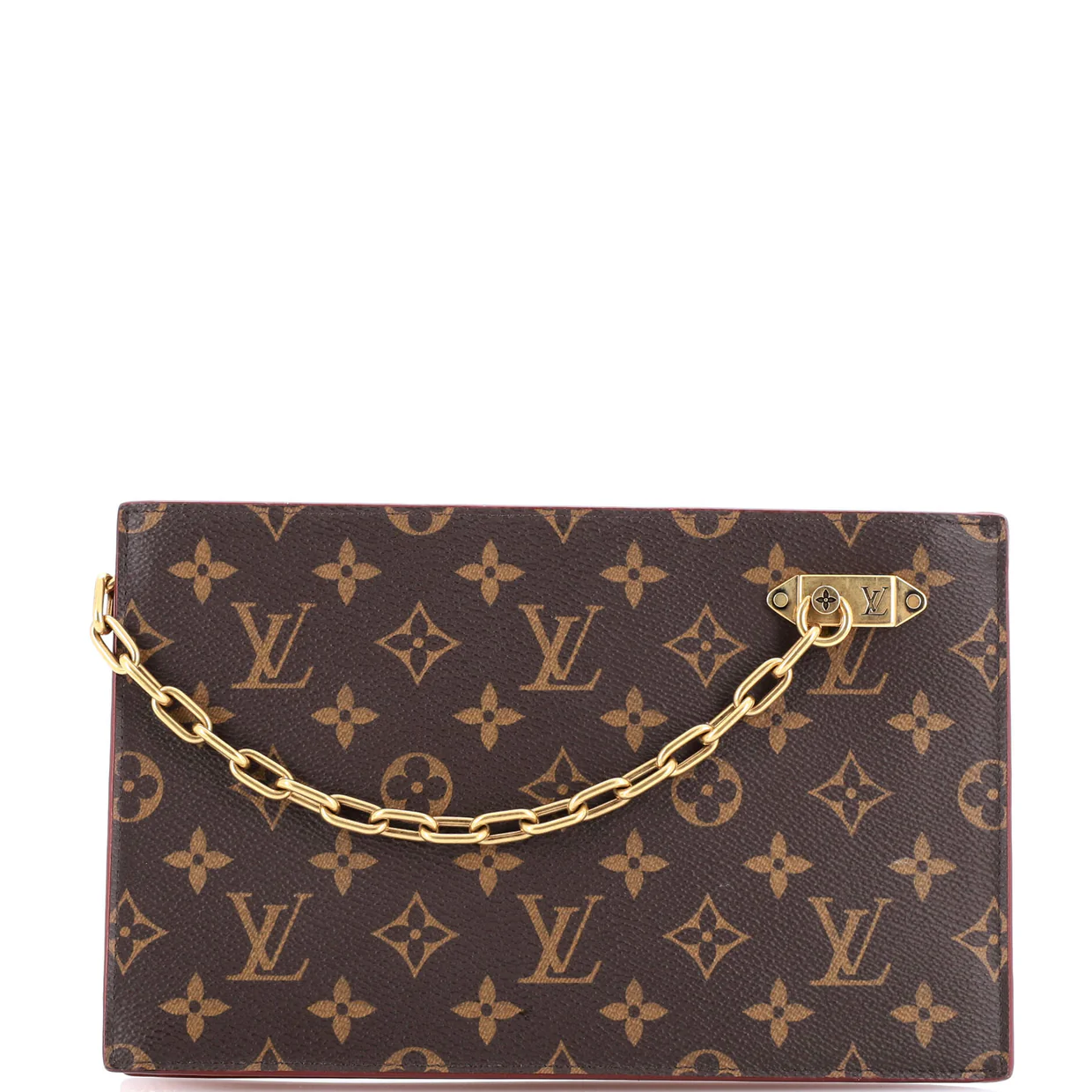 Legacy Chain Clutch Monogram Canvas - Deep Luxury