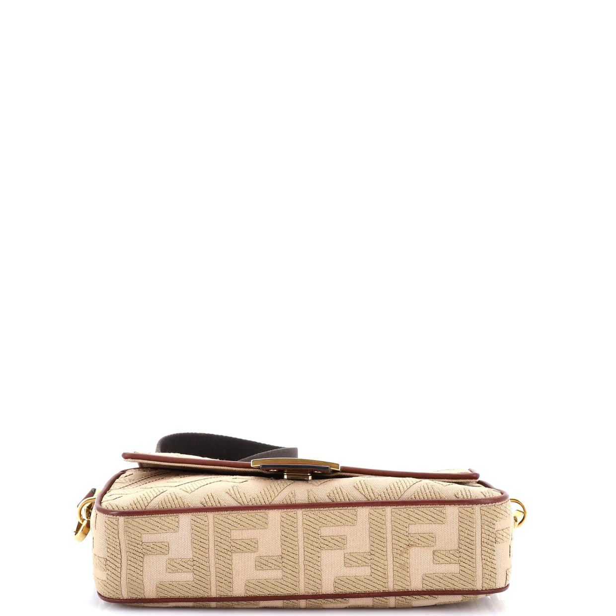 Baguette NM Bag Zucca Embroidered Canvas Medium - Deep Luxury