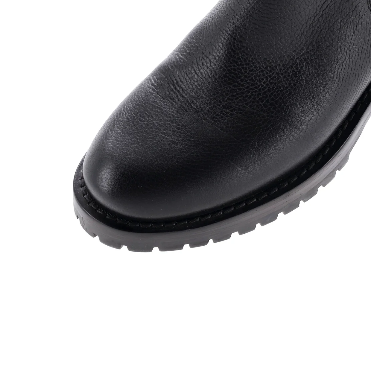 Women's Discovery Flat Ankle Boots Leather with Monogram Canvas - Deep Luxury