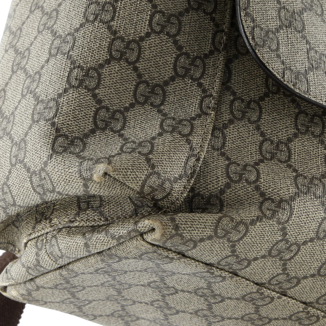 Diaper Bag GG Coated Canvas - Deep Luxury