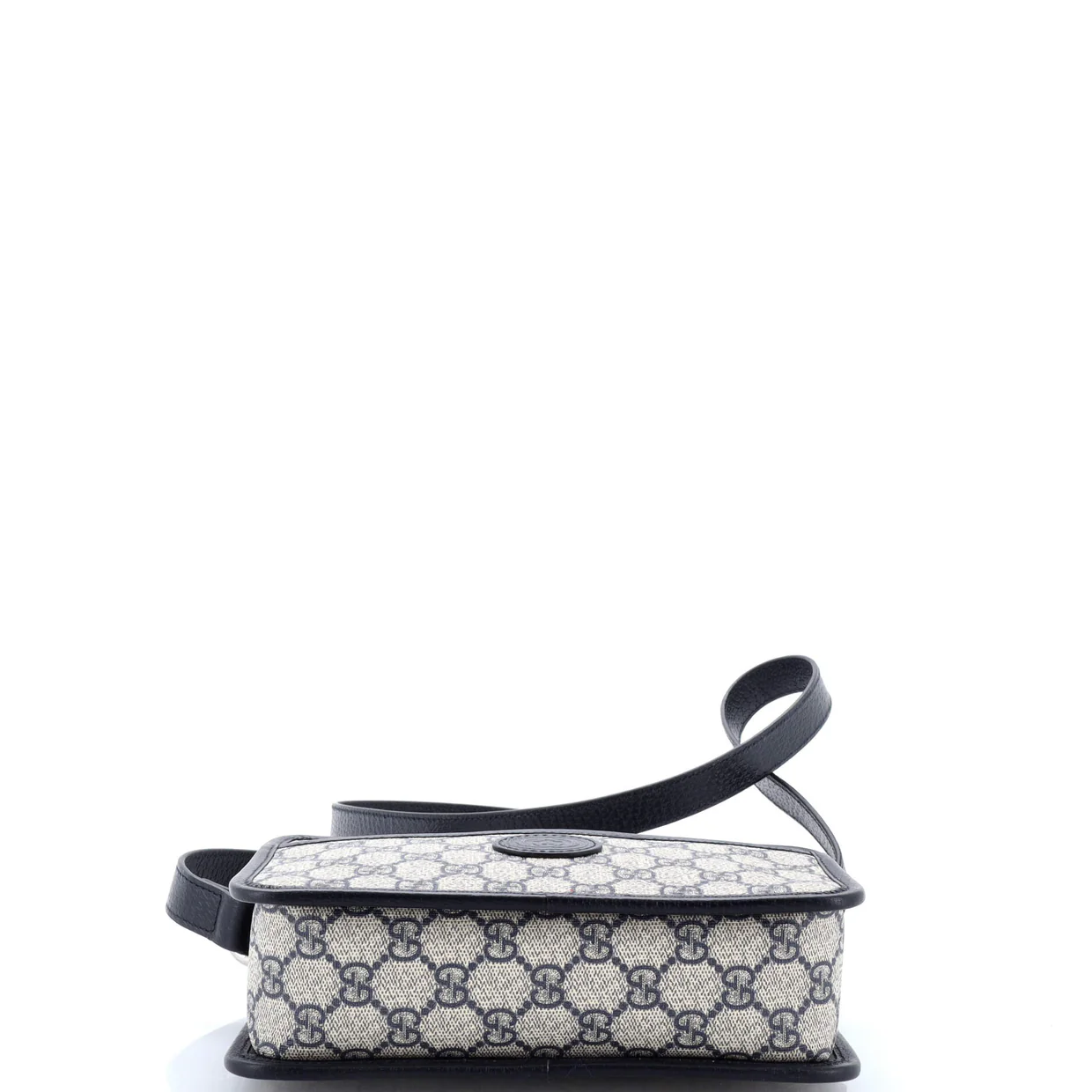 Interlocking G Patch Camera Bag GG Coated Canvas Mini - Deep Luxury