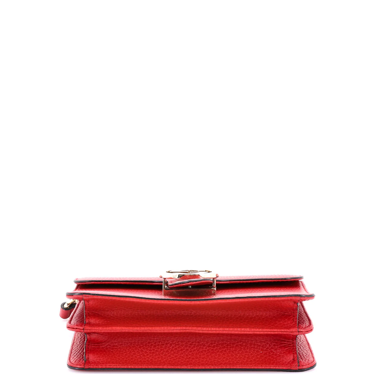 Interlocking Shoulder Bag Leather Small - Deep Luxury