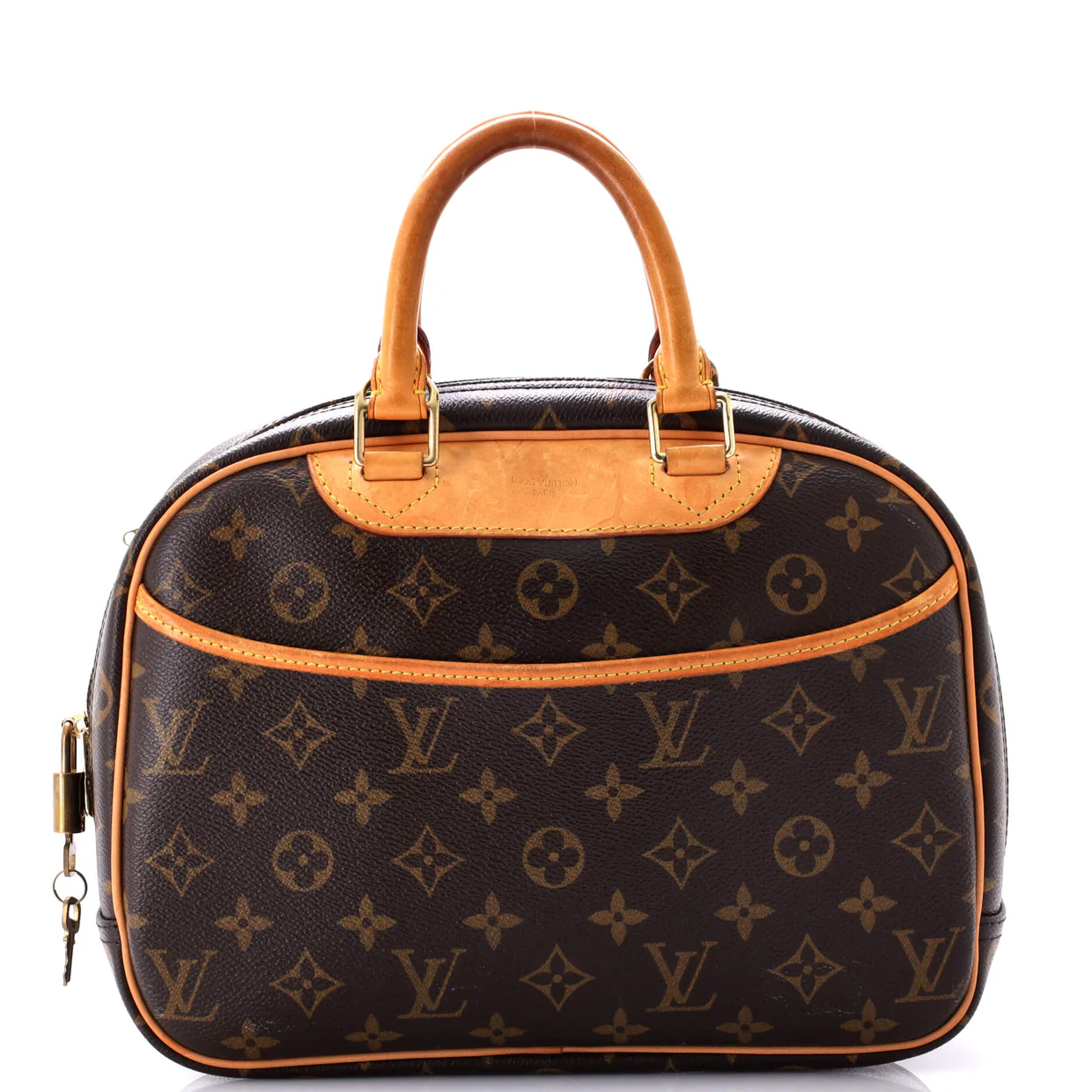 Trouville Handbag Monogram Canvas - Deep Luxury