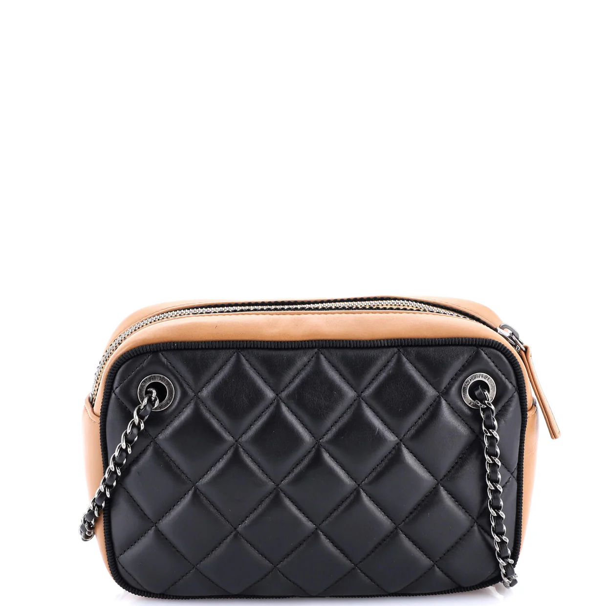 Ballerine Camera Case Bag Quilted Calfskin Small - Deep Luxury