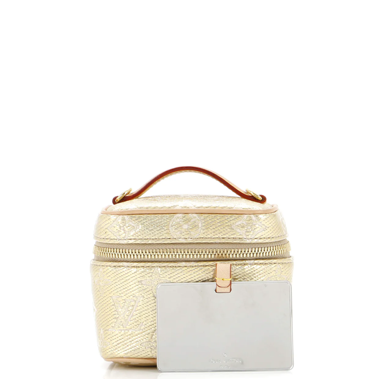 Vanity Case Monoglam Jacquard Canvas Micro - Deep Luxury