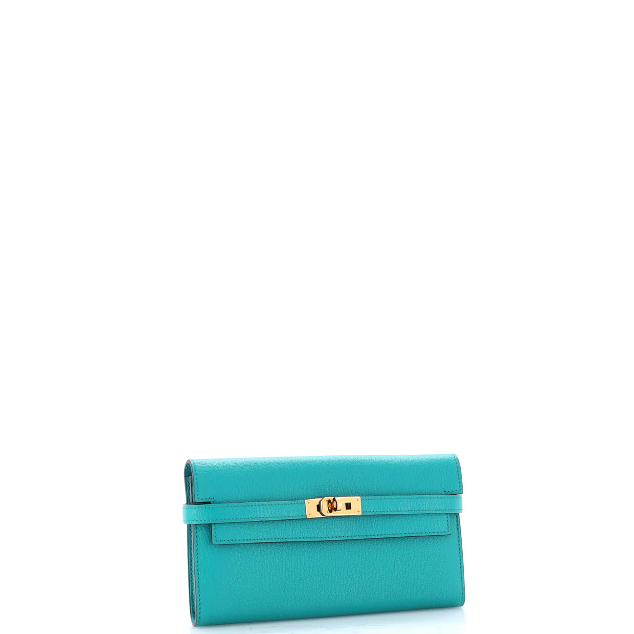 Kelly Wallet Chevre Mysore Long - Deep Luxury