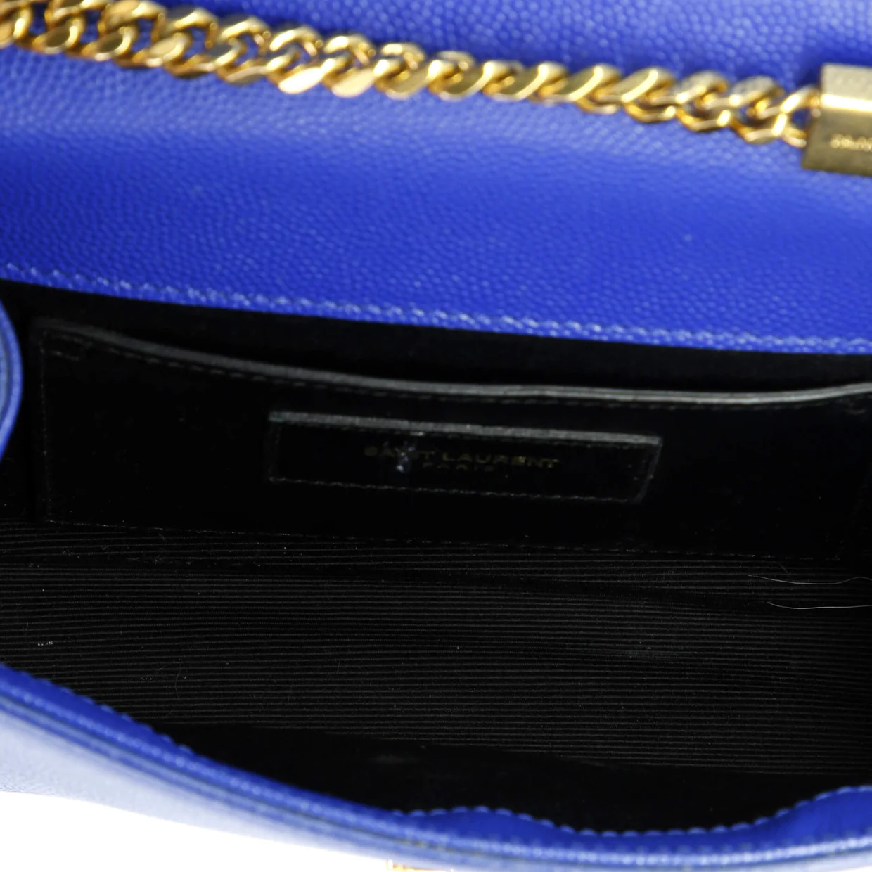 Classic Monogram Crossbody Bag Grainy Leather Small - Deep Luxury