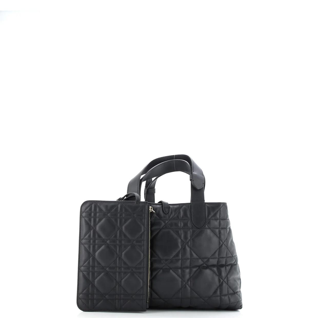 Toujours Tote Bag Macrocannage Quilt Calfskin Medium - Deep Luxury