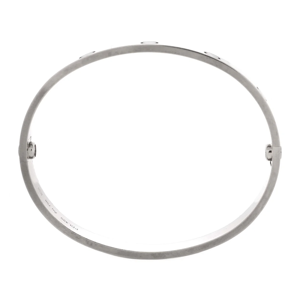 Love Bracelet 18K White Gold - Deep Luxury
