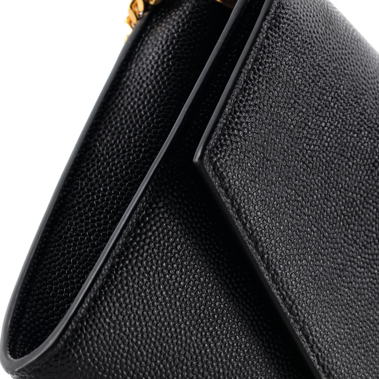 Uptown Chain Wallet Leather - Deep Luxury