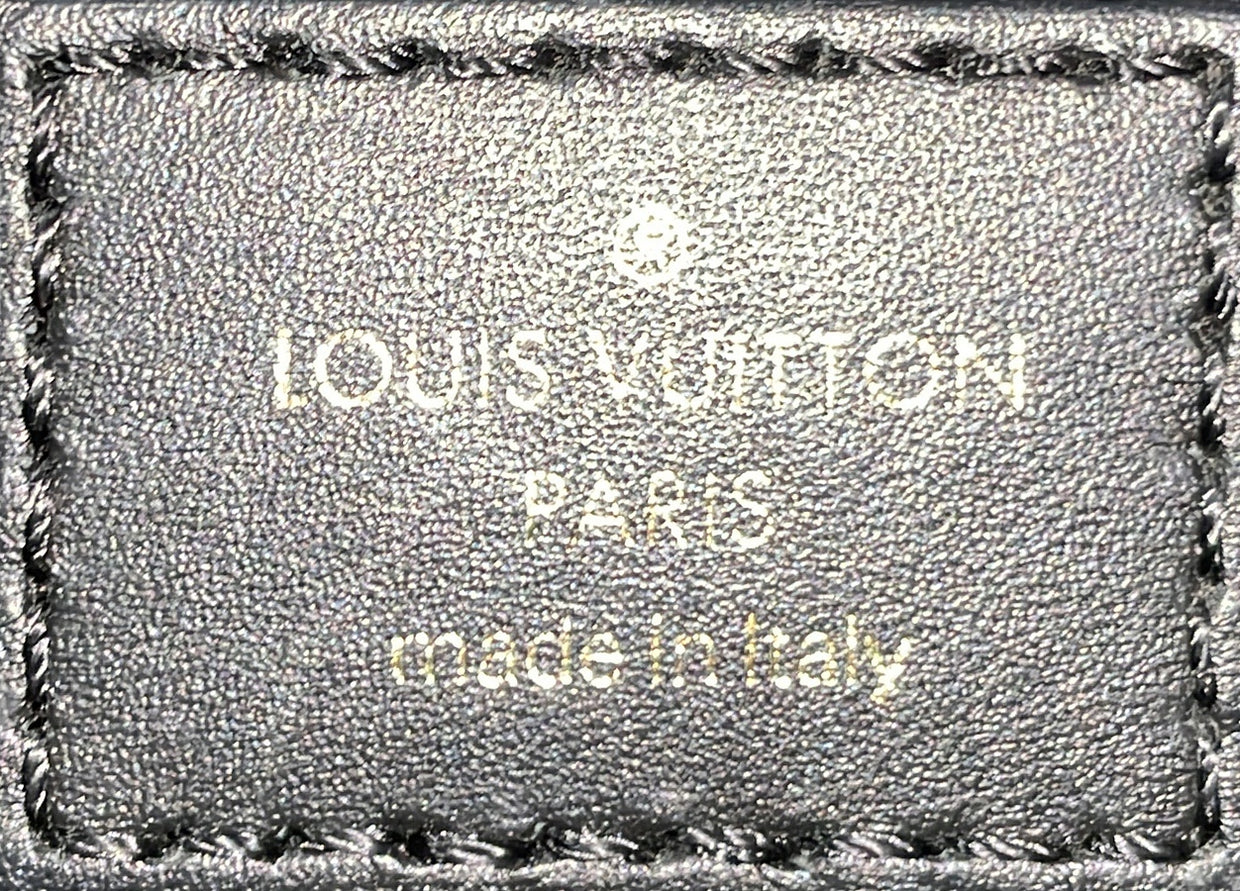 Vavin Handbag Damier with Leather PM - Deep Luxury