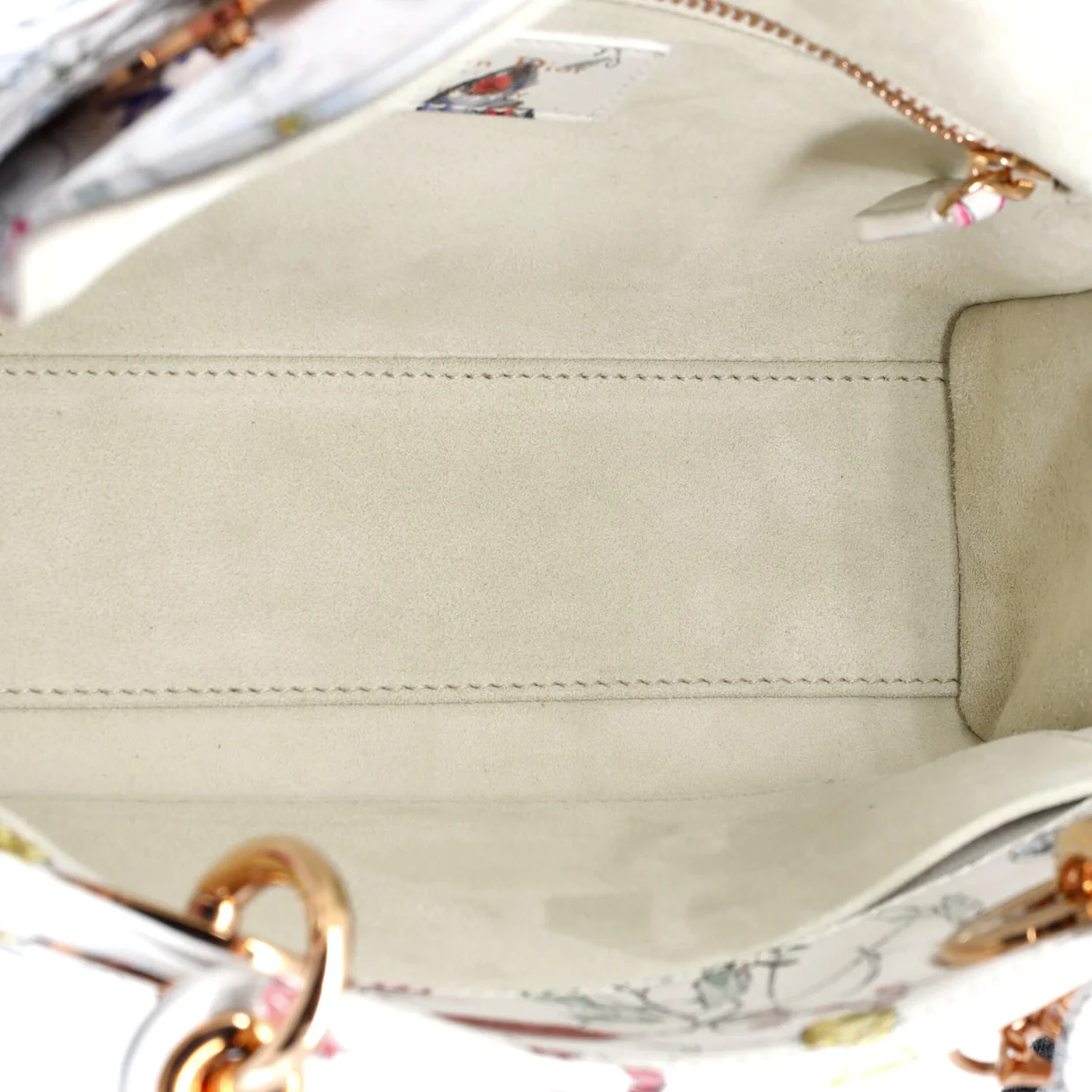 My ABCDior Lady Dior Bag Printed Leather Small - Deep Luxury