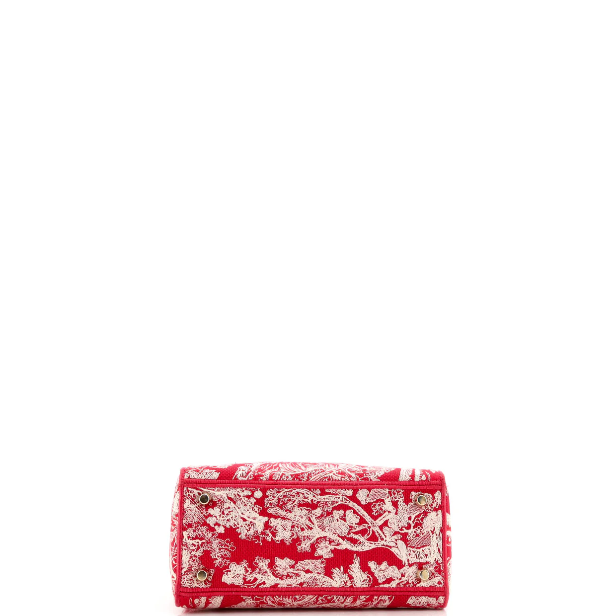 Toile de Jouy Lady D-Lite Bag Embroidered Canvas - Deep Luxury
