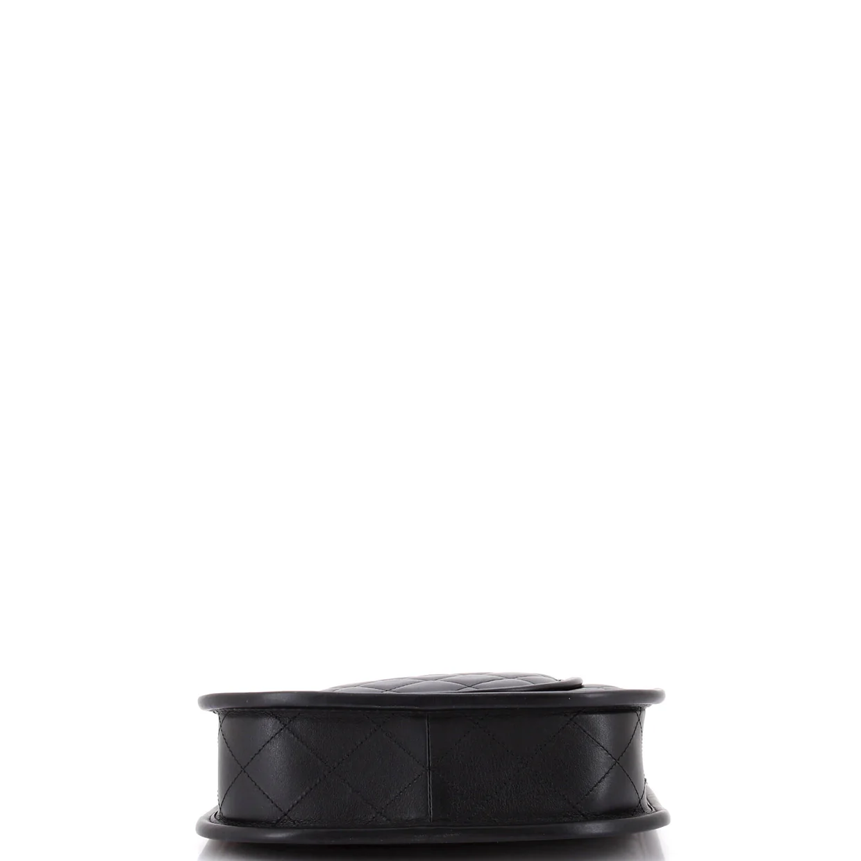 CC Front Pocket Chain Hobo Quilted Lambskin Small - Deep Luxury