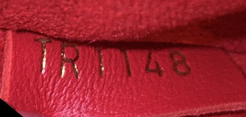 Double V Handbag Calfskin with Monogram Canvas - Deep Luxury