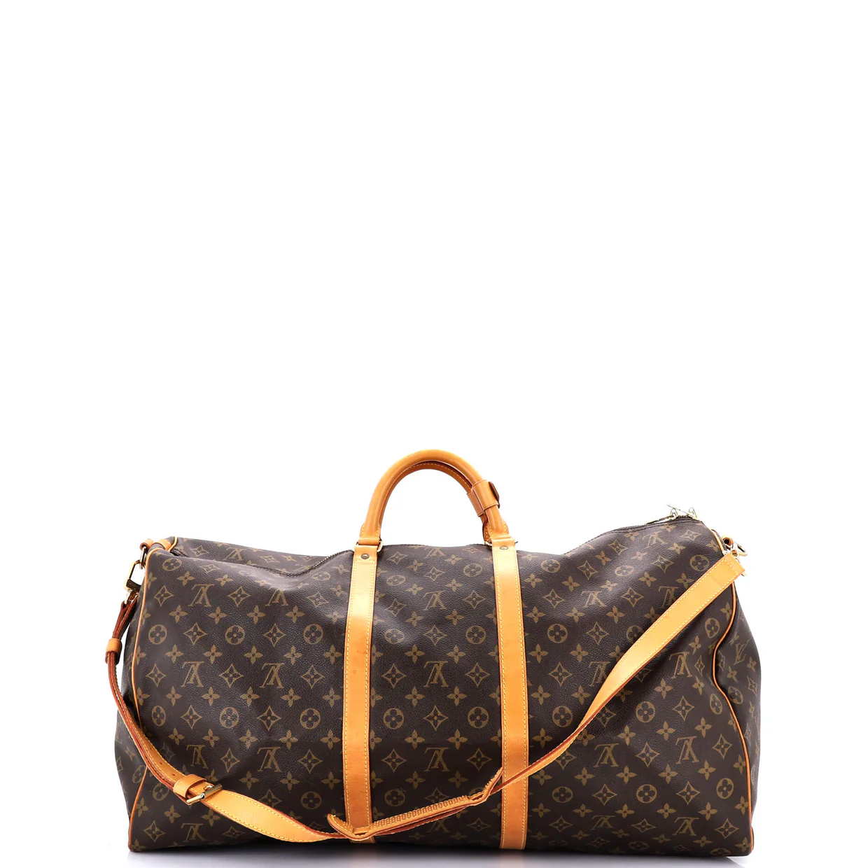 Keepall Bandouliere Bag Monogram Canvas 60 - Deep Luxury