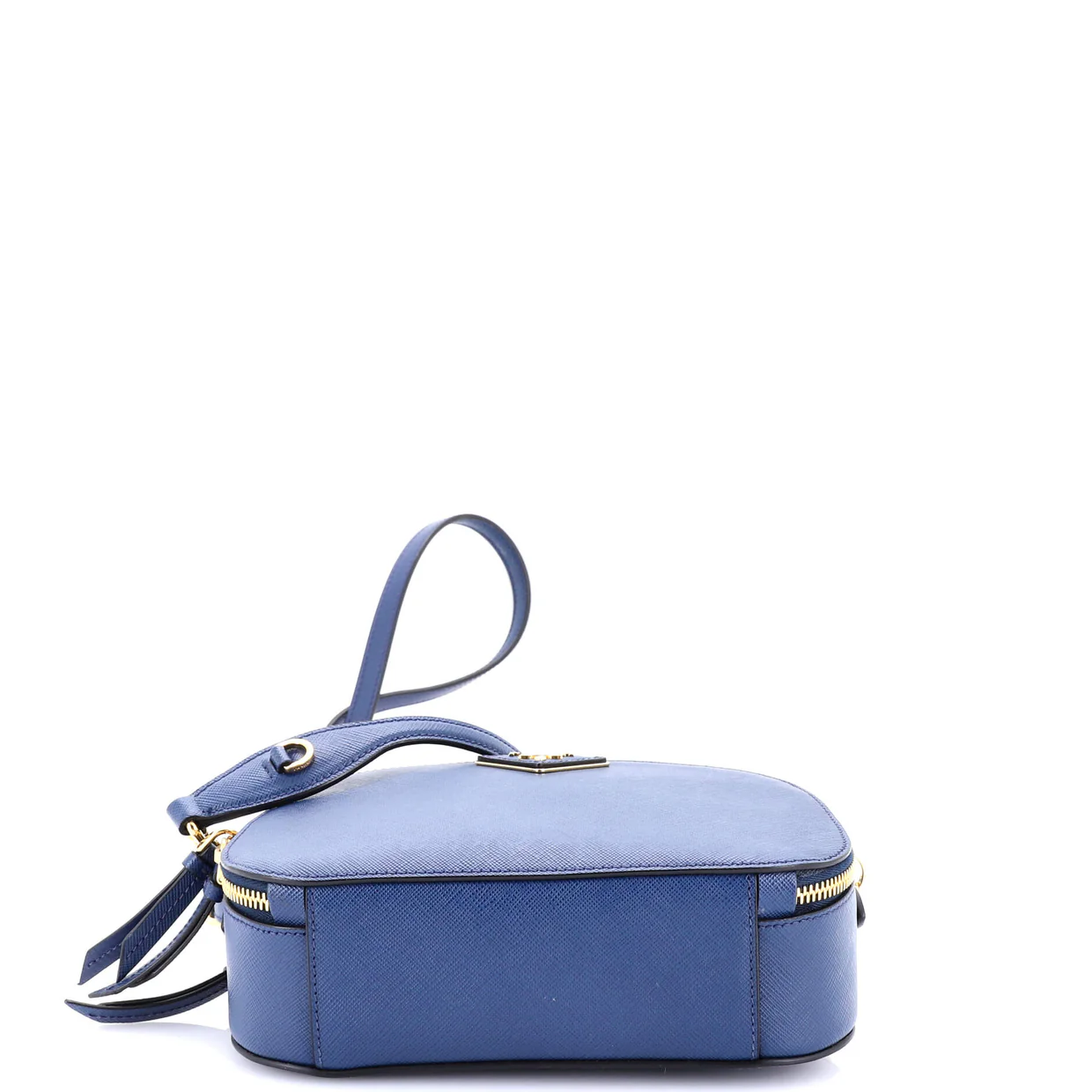 Odette Top Handle Bag Saffiano Leather Small - Deep Luxury