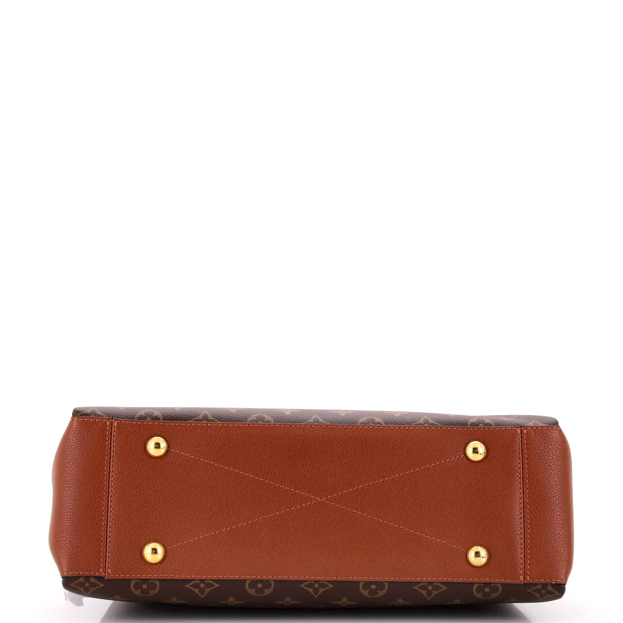 Surene Handbag Monogram Canvas with Leather MM - Deep Luxury