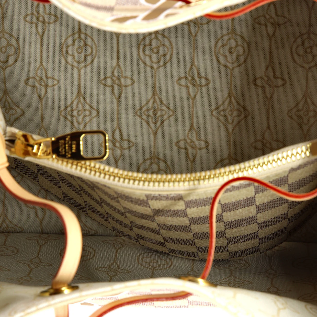 NeoNoe Handbag Limited Edition Damier Summer Rope and Chain MM - Deep Luxury