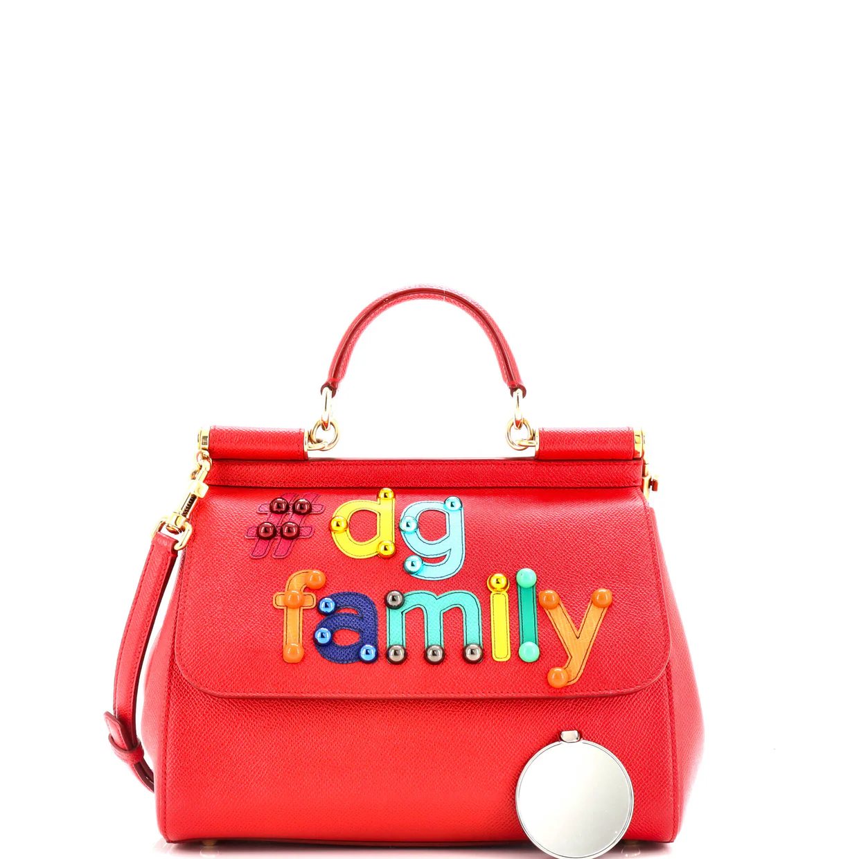 Family Miss Sicily Bag Patchwork Leather Medium - Deep Luxury
