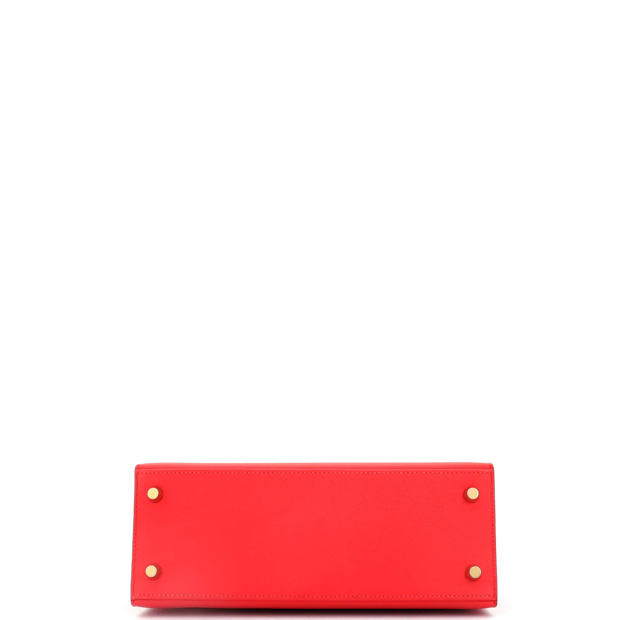 Kelly Handbag Rouge Tomate Epsom with Gold Hardware 25 - Deep Luxury