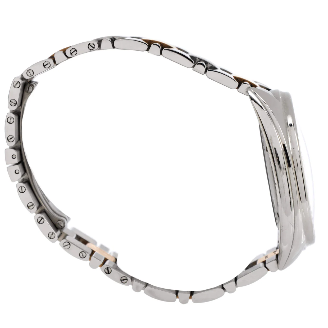Cle de Cartier Automatic Watch Stainless Steel and Rose Gold 40 - Deep Luxury
