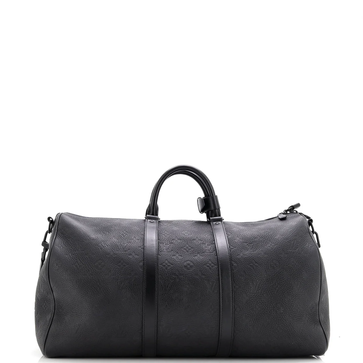 Keepall Bandouliere Bag Monogram Taurillon Leather 50 - Deep Luxury