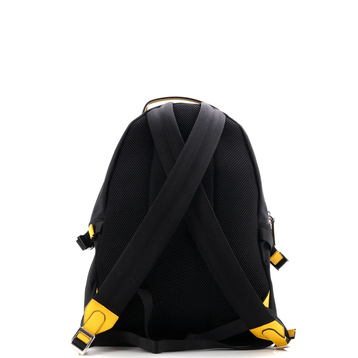 Essential Backpack Pequin Nylon and Leather - Deep Luxury