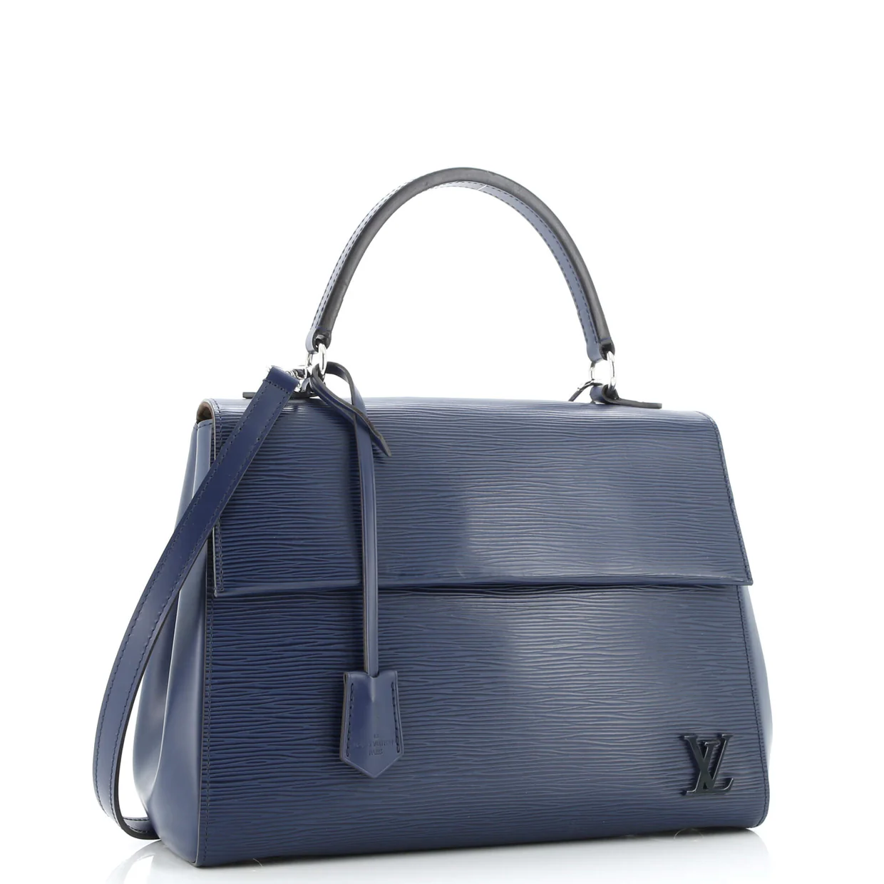 Cluny Top Handle Bag Epi Leather MM - Deep Luxury