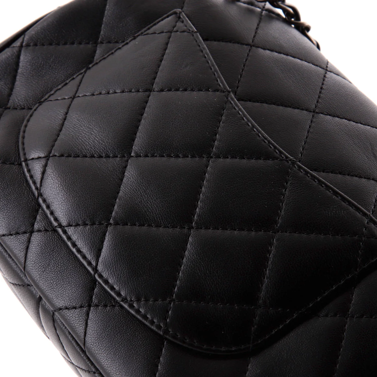 Coco Clips Flap Bag Embellished Quilted Lambskin Small - Deep Luxury
