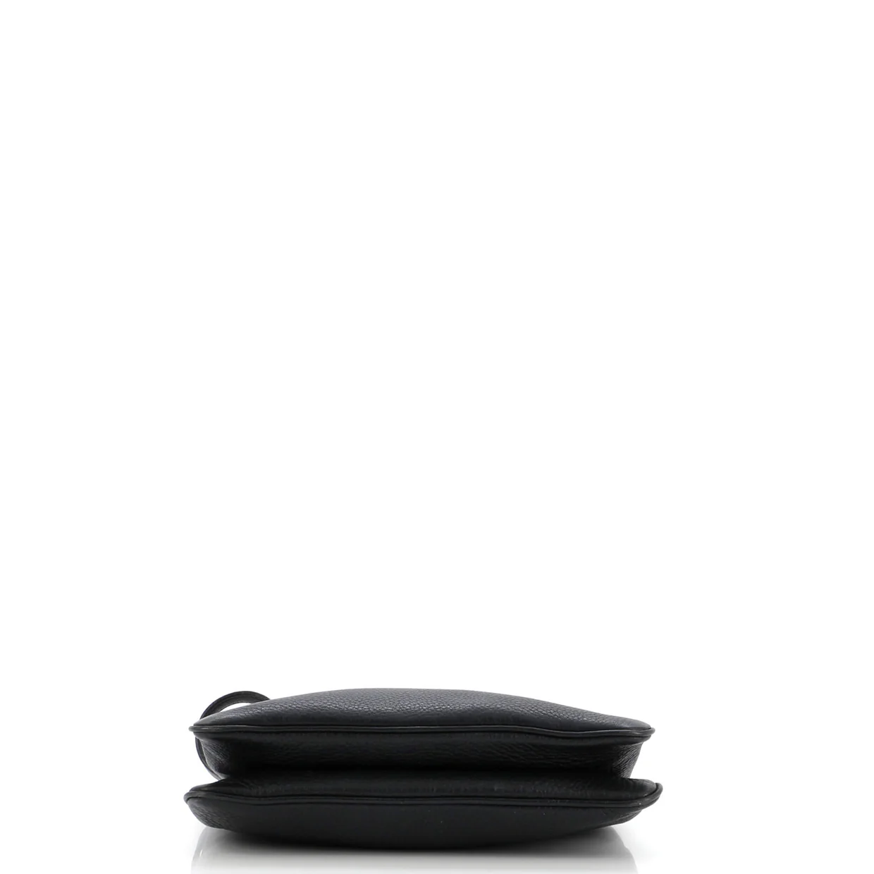 Double Zip Crossbody Bag Vitello Daino Small - Deep Luxury