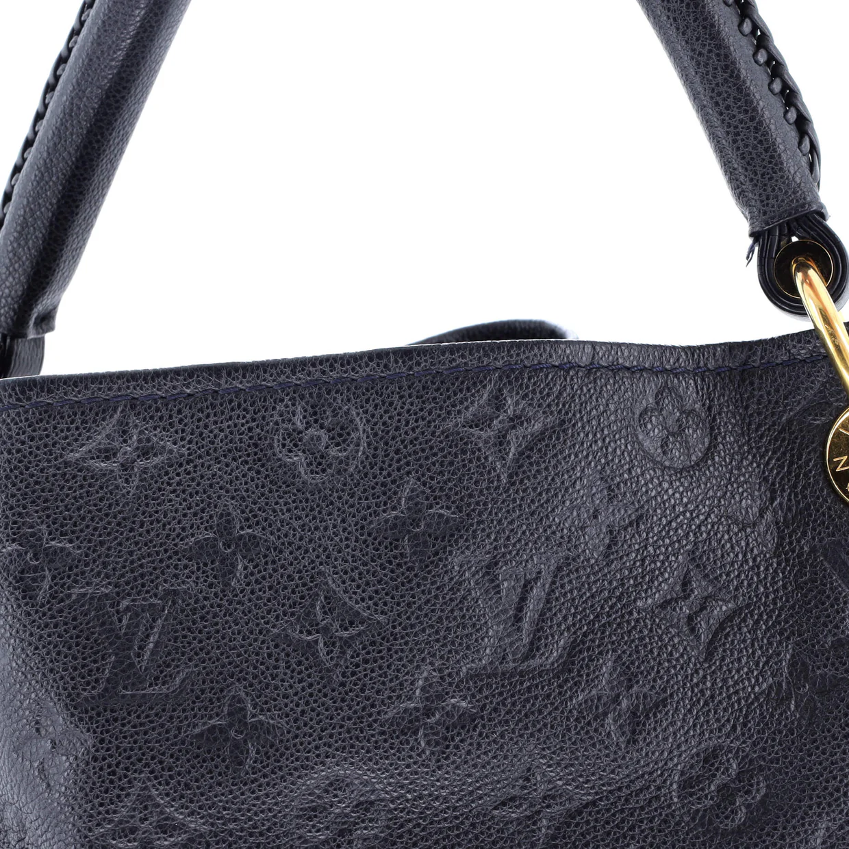 Artsy Handbag Monogram Empreinte Leather MM - Deep Luxury