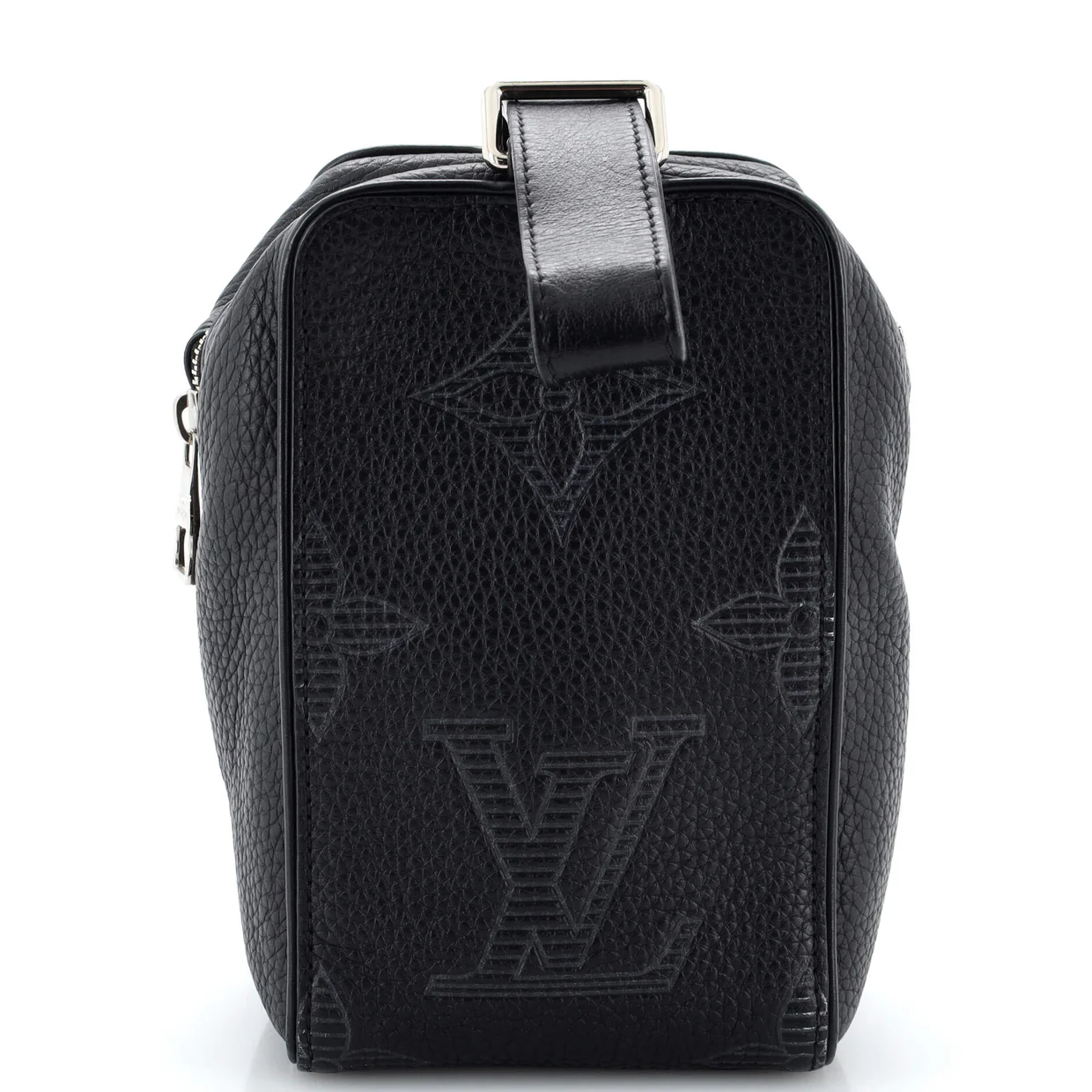 Wash Pouch Monogram Shadow Giant Taurillon Leather - Deep Luxury