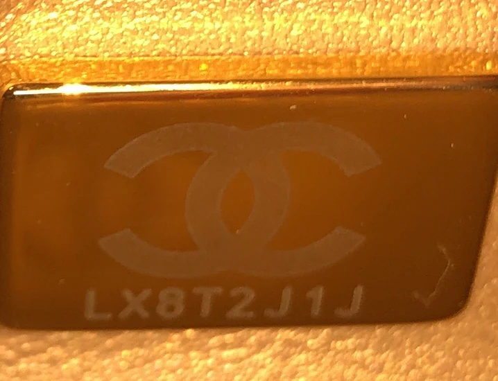 Crystal Logo Letters Chain Handle Flap Bag Quilted Lambskin Mini - Deep Luxury