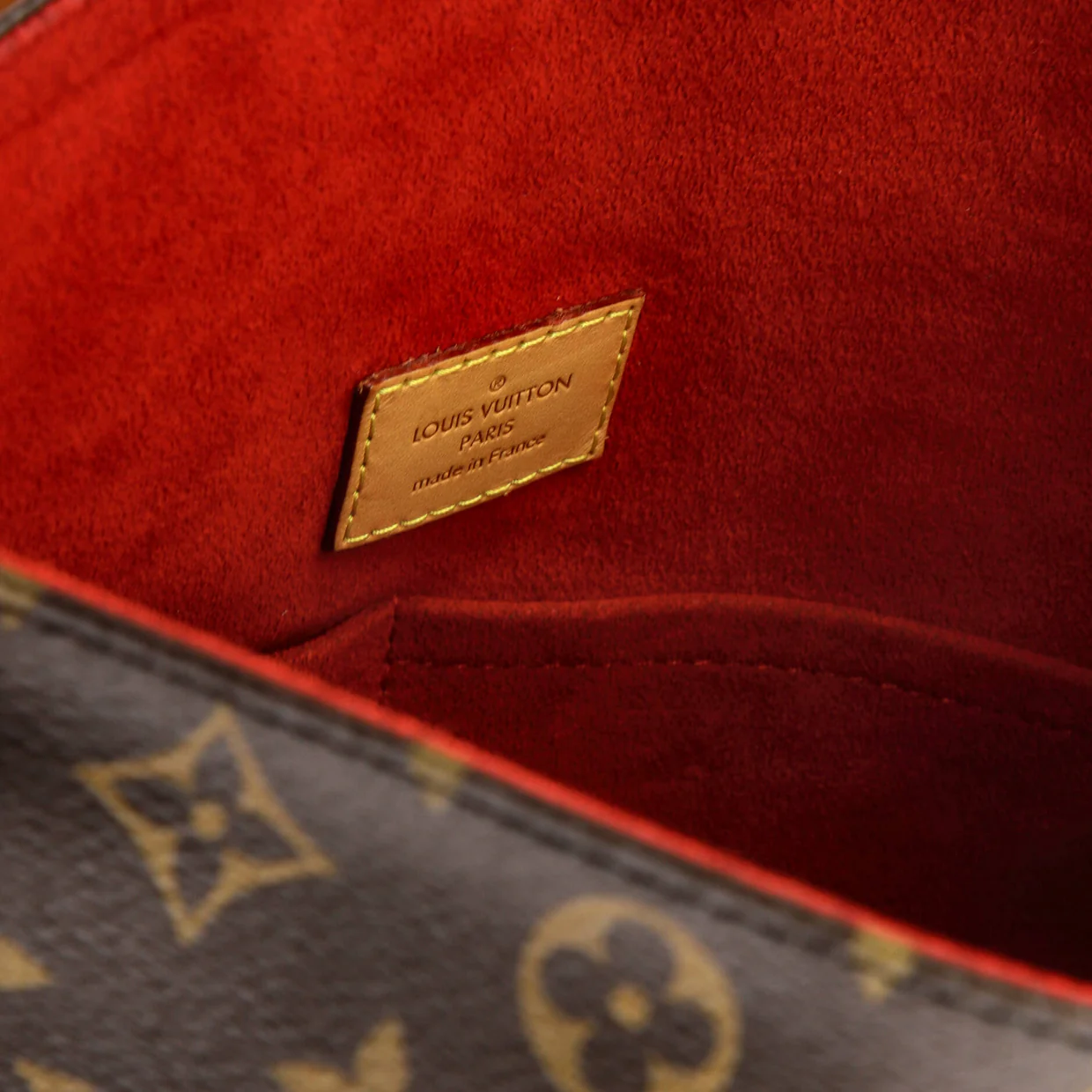 Gaia Handbag Monogram Canvas - Deep Luxury