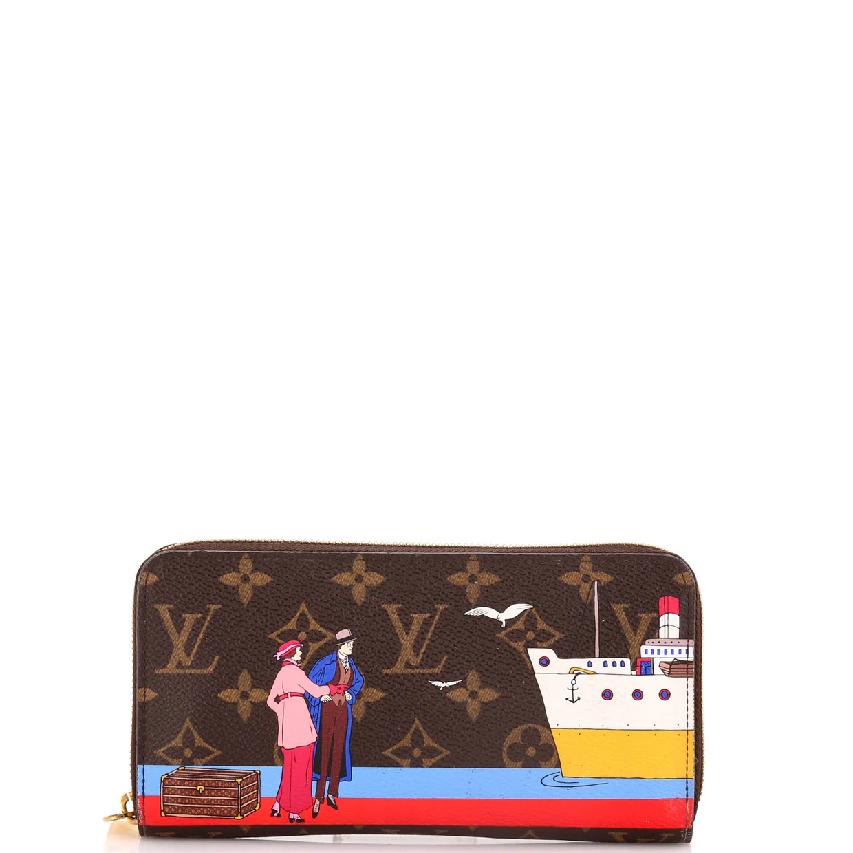 Zippy Wallet Limited Edition Monogram Canvas - Deep Luxury