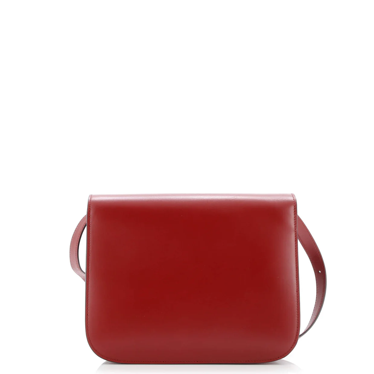 Classic Box Bag Smooth Leather Medium - Deep Luxury